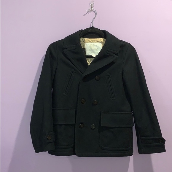 NWOT Burberry wool peacoat - Picture 2 of 8